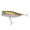 1 pcs bionic luya bait 3.4g/4.2cm 웨이브 등반 가짜 미끼 틸트 입 담수 바다 낚시 시뮬레이션베이스 루야 미끼