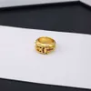 Designer Hearts Ring For Women Men Luxury Classic CH Band Fashion Unisexe Couple Couple Chromees Gold Jewelry Gift Ydwk