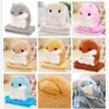 Cartoon Anime Multi Colors Super morbido Custino di animali da peluche Pimpazio A vari colori Peluga con coperta con coperta