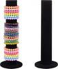 Jewelry Pouches Stylish Stand For Bracelets And Watches With Hair Band Vertical Tower T-Bar Rack Holder Closet Organizer