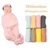 Одеяла 120x120 см детского муслинового бамбукового волокна.