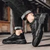 Casual Shoes 2024 Spring Work Men Labour Protection Mens British Low Top Trendy Sports Men's