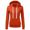 Kvinnors huvtröjor Lång bomulls hoodie casual ärm Solid Lightwever Pullover Tops Loose Zip Up Light Weight Sweatshirt