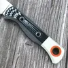 BM Knives 15500 скамейка портативная D2 Blade Steel Steed Hunt Fixed Knife G10 Ручка G10 Наружный кемпинг -охотничий карманный нож EDC Инструмент