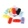 100pcs Plastic Clasps For Necklace Making Baby Nipple Clip Silicone Beads Chain Accessory Pacifiers Leashes 240415