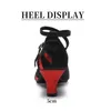 Dance Shoes HROYL Soft-soled Latin Women Mid-heeled Square Closed Toe Social Modern Summer Sandals Wholesale