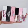 30pcs Custom 5ML Square Clear Empty Lipgloss Tubes with Logo Box Big Wand Brush Lip Gloss Bottles Containers Lipstick Tube
