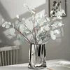 花瓶電気めっきセラミック花瓶高品質の装飾冷たい光の贅沢スタイルクリエイティブヒドロポニック
