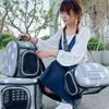 Cat Carriers Crates House Pet Ba Tote Outdoor Portable Carrier Catch рюкзак для Eva Mout Slin L49