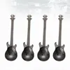 Coffee Scoops 4 Pcs Mixing Spoon Kitchen Accessories Spoons Acoustic Guitar Stainless Steel