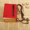 Творческая ноутбука канцелярских товаров Kraft Paper Imation Leather Hand Journal