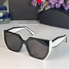 Novas mulheres monocromáticas pr 15ws óculos de sol cool glasses designers glasses feminino estilo palco de alta qualidade de alta qualidade gato de gato tonales de molduras geométricas 9t60