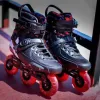 Boots 2019 Оригинальный PowerSlide Tau Trinity 3*90 мм скорость углеродного волокна.