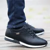 Casual Shoes Men's Pu Leather Business for Man Outdoor Breattable Sneakers Man Fashion Loafers Men Tenis Masculino