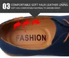 Casual schoenen 2024 Leer Suede lederen mannen Oxford Classic Sneakers Comfortabele schoenenjurk groot formaat flats