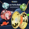 Профессиональный сплав yoyo yoyo Magic Toy с сильными навыками сопротивления, используемые для координационных движений рук для начинающих у детей Q240418