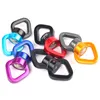30KN Yoga Accessories Swivel Connector Carabiner Universal Ring Gimbal climbing Rotary Rotational Hammock Spinner Rope 240415