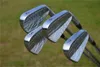 Clubs de golf Zodia Crocodile Skin Sliver Solid Iron Sliver Forged Iron Set 4 5 6 7 8 9 P 7PCS R / S ARBEAUX FLEX ACTE