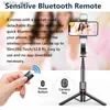 SELIE MONOPODS SELTIE Stick with Fill Light Wireless Bluetooth Bluetooth Tripod Polable adapté à l'iPhone 13 14 Pro Max Samsung Smartphone Y240418
