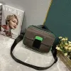 S lås crossbody väska herres designer messenger väska präglade svart axelväska läder messenger handväska lyx crossbody handväska handväska m46246