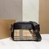 Ontwerpers Camerastas Classic Style for Men and Women Designer Tassen Luxe schoudertassen Plaid Nylon Crossbody Purse Canvas Bag