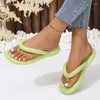 Slippers Summer Candy Color Flip Flops Soft Jelly Sandal