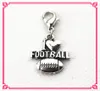 Vendita calda 50pcs/lot I Love Charms Braceletsbangles Braceletsbangles Gioielli Accessorio Sport Charms Aragosta Clasp Charm7738135