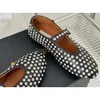 Alala 10a dames casual schoenen ingelegd met diamantketen decoratieve platte schoenen zomer buiten winkelen reizen casual sandshoe 35-42