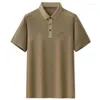 Herren Polos 8xl 7xl 6xl 2024 Sommer Fashion Design Herren Polo Shirt Business T-Shirt Man High-End-Luxus-Streifenhirts für Herren Kleidung