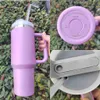 water bottle With 1 1 40oz Stainss Steel Tumbr with Hand Lid Straw Big Capacity Beer Mug Water Bott Outdoor Camping Cup Vacuum Insulated Drinking Tumbrs Gg0417