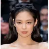 Stirnbänder Jennies gleiche Satin Ribbon Bogen Stirnband Girls Haarbogen Haarband Stirnband Frauen koreanische Haarzubehör Y240417