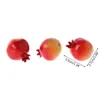 Party Decoration 20pcs Simulation Artificial Pomegranate Fake Fruit Home Decor