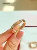 Designer Love Ring Luxury Jewelry Bijoux Kajia Love Love Edition Narring Edition 18K Gold Diamond Full Sky Star Couple Couple