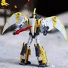 Transformation Toys Alloy Tyrannosaurus Rexing Children's Transformation Robot Toy Transformation God Hexahedral Kids Gifts