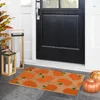 Tapis joyeux Thanksgiving drôle mignon paillasson porte porte bien bienvenue amis à la maison