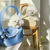 Nośnik psów ręcznie robiony pies pupy kociak nośnik na zewnątrz torebka podróżna płócienne pojedyncze ramię worka kota