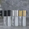 Storage Bottles 1000pcs 5 Ml 10ml 15ml Portable Glass Bottle With Aluminum Sprayer Empty Cosmetics Travel Container 3 Colors Available