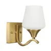 Wall Lamp American Modern Led Light Loft Style Brass Glass Decor Sconcess Bedide Home Lighting Armatures E27 110V/220V