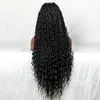 2024 Centre de prix en gros séparation de tresses longues Longs tresses chaudes noires petites cheveux ondulés pour femmes noires en gros Europe Amérique de la mode de la mode