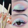 Eyeliner Diamond Chrome Eyeliner Pencil Green Gold Purple Lasting Glitter Eyeshadow Lying Silkworm Pen Waterproof Women Makeup Cosmetics