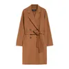 Designer Coat Womens Coat Jackets Wool & Blends Coats Trench Jacket Solid Color Women's Slim Long Windbreaker Classic Retro Elegant Fashion Trend Jz3p