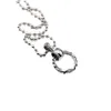 Ch kros nouveau motif anneau polyvalent collier pendentif personnalisé et simples filles de style froid avancé