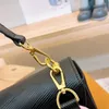 High Quality Twist Denim Leather Designer Shoulder Bags Flap Chain Handbags Twists Woman Crossbody Bag Lady Pochette Tote Middle Fashion Classic Bags 240415