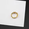 Designer Hearts Ring For Women Men Luxury Classic CH Band Fashion Unisexe Cuff Couple Chromees Gold Jewelry Gift V4A9