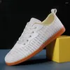 Casual Shoes Men Breathable Vulcanize Flat Sport Man Fitness Comfortable Loafers Designer Sneakers Walking Footwear