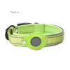 Dog CollarsトラッカーループホルダーケースGPSロケーターAirtag Protective Nylon Pet Cat Collar for Apple Finder Anti-Lost Location Device 0418