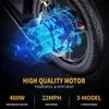 Bikes Bikes ectriques pour adultes 400W MOTOR48V 15AH ROVAB BATTERYMulti-shock Absorptioncity Commuterfoldab ectric Bicycs L48