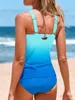 Women's Swimwear Cross Tankini 2024 Two Piece Swimsuit Women Hollow Out Swimwear Female Bathers Bathing Swimming Swim Suit Beachwear