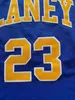 NCAA Basketball 23 Michael College Jersey Laney Bucs High School tröjor