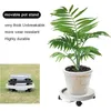 Movable Flower Pots Tray With Universal Wheels Planter Caddy Storage Planter Tray High Bearing For Garden Indoor Office Gifts 240410